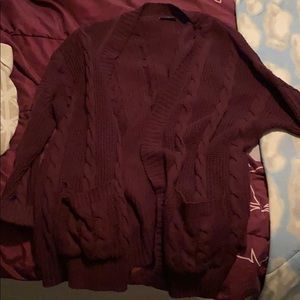 Brand new, without tags, Purple cardigan!